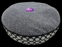 Adori Kussen Rond Riga - Kattenkussen - Ø50 cm Grijs