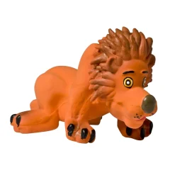 Adori Latex Toy Leeuw - Hondenspeelgoed - Oranje per stuk