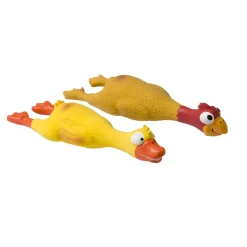 Adori Latex Toy Vogel Met Pieper - Hondenspeelgoed - 26 cm Assorti