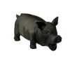 Adori Latex Toy Zwijn Met Pieper - Hondenspeelgoed - 21 cm Grijs