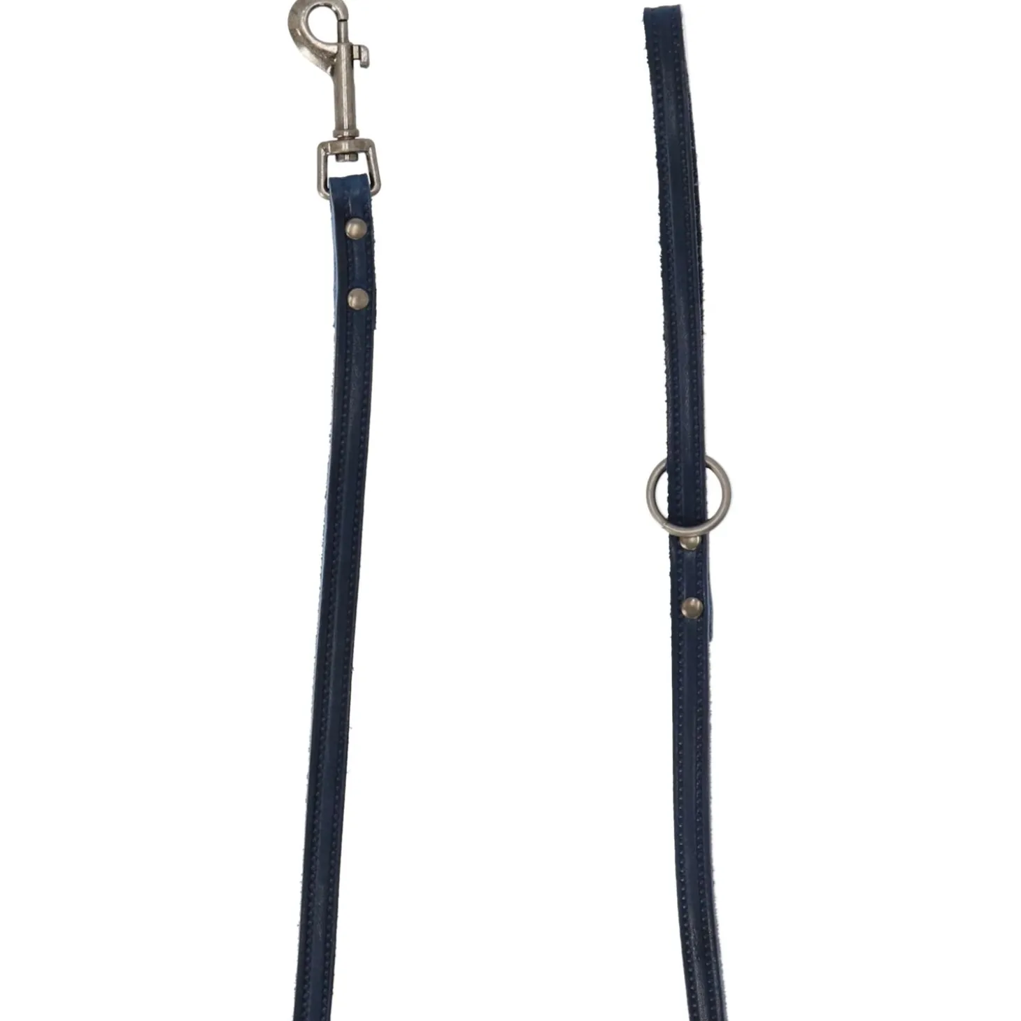 Adori Looplijn Vintage Met Print Blauw - Hondenriem