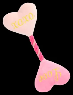 Adori Lovely Flostouw Heart - Hondenspeelgoed - 28 cm Multi-Color