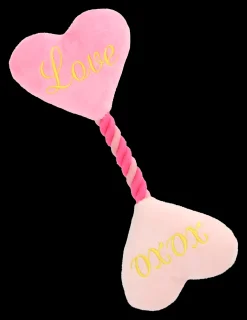 Adori Lovely Flostouw Heart - Hondenspeelgoed - 28 cm Multi-Color