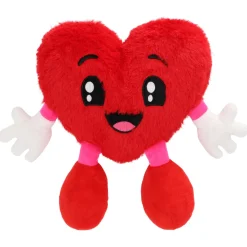 Adori Lovely Heart - Hondenspeelgoed - 30 cm Rood