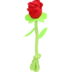 Adori Lovely Rose - Hondenspeelgoed - 32 cm Rood Groen