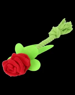 Adori Lovely Rose - Hondenspeelgoed - 32 cm Rood Groen