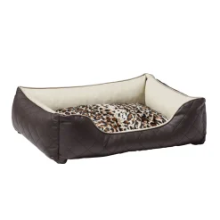 Adori Mand Rechthoek Denver - Hondenmand - 66x52 cm Bruin Oranje