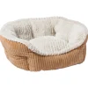 Adori Mand Rond Alicante - Kattenmand - 50x40x16 cm Lichtbruin