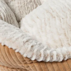 Adori Mand Rond Alicante - Kattenmand - 50x40x16 cm Lichtbruin