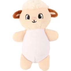 Adori Mini Schaap - Hondenspeelgoed - 15x11 cm Wit