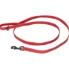 Adori Nylon Anti-Sliplijn Met Handvat - Hondenriem - 180x2 cm Rood L
