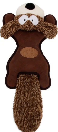 Adori Pluche Speeltje Dier - Hondenspeelgoed - 50x47 cm Assorti 12 stuks