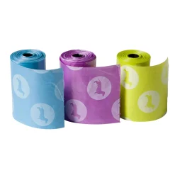 Adori Poepzakjes Extra Sterk Navulling - Hondenpoepzakjes - Assorti 3x15 stuks