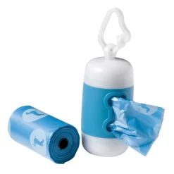 Adori Poepzakjes Extra Sterk Met Houder - Hondenpoepzakjes - Blauw 2x15 stuks