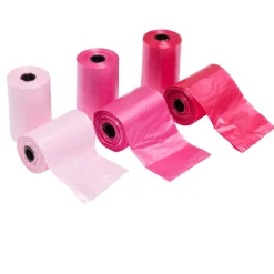 Adori Poepzakjes Navulling - Hondenpoepzakjes - 21x10 cm Pink