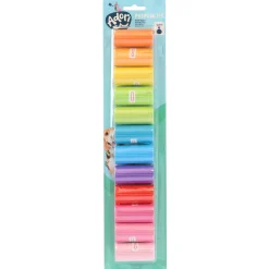 Adori Poepzakjes Regenboog - Hondenpoepzakjes - Multi-Color 12 Rollen