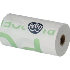 Adori Poo Bio-Poepzakjes - Hondenpoepzakjes - 22x32 cm 15 Mintgeur