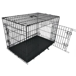 Adori Premium Bench 2-Deurs Zwart - Hondenbench