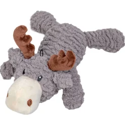 Adori Rudi Knuffel - Hondenspeelgoed - 37x20 cm Grijs