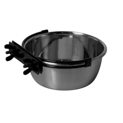 Adori Rvs Bak Met Schroefbevestiging - Hondenvoerbak