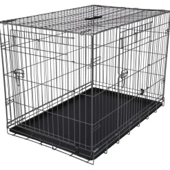 Adori Safety+ Bench Met 2 Deuren Grijs - Hondenbench