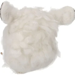 Adori Speelgoed Fluff Muisje - Kattenspeelgoed - 15x10x3 cm Wit