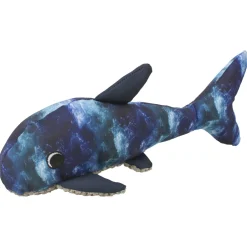 Adori Speelgoed Haai - Hondenspeelgoed - 40x8 cm Blauw