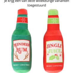 Adori Speelgoed Kerst Happy Hour - Hondenspeelgoed - 26x9x9 cm Multi-Color