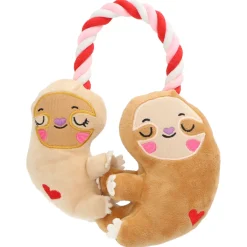 Adori Speelgoed Lovely Couple - Hondenspeelgoed - 20x22.5 cm Multi-Color