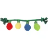Adori Speeltje Feest Touw Slinger - Hondenspeelgoed - 38 cm Multi-Color Kerst