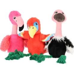 Adori Speeltje Plushe Tropical - Hondenspeelgoed - 47x17x11 cm 18x130 g Assorti