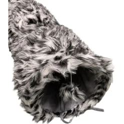 Adori Speeltunnel Mila - Kattenspeelgoed - Ø26x67 cm Grijs Print