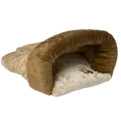 Adori Speelzak Ritsel Teddy - Kattenspeelgoed - 50x35 cm Beige