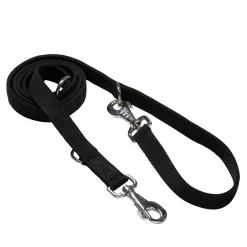 Adori Traininglijn Nylon Zwart - Hondenriem