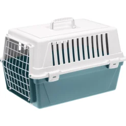 Adori Transportbox - Kattenvervoersbox - 48x32.5x29 cm Petrol Wit