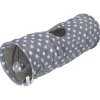 Adori Tunnel Dotty - Kattenspeelgoed - Ø26x67 cm Grijs