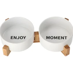 Adori Voerbak Enjoy Moment Wit - Hondenvoerbak