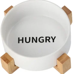 Adori Voerbak Hungry Wit - Hondenvoerbak