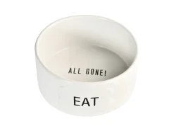 Adori Voerbak Spike - Hondenvoerbak - Ø16x6 cm Wit