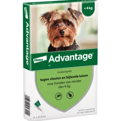 Advantage Hond 4 pip - Anti vlooien en luizenmiddel