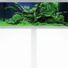 Akvastabil Fusion Aquarium 130 - Aquaria - 130x50x54 cm Zilver Wit Ca. 325 L