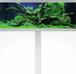 Akvastabil Fusion Aquarium 130 - Aquaria - 130x50x54 cm Zilver Wit Ca. 325 L