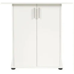 Akvastabil Kast Akvastabil  Family 80 - Aquariummeubel - 80x35x79 cm Wit Zilvergrijs