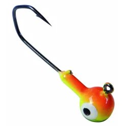 Albatros 2 Jigkoppen  Rond Fluo - Enkele Haak - 18 g 2 stuks Fluo