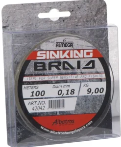 Albatros Almega Vislijn Almega Sinking Braid 100 m - Hoofdlijn