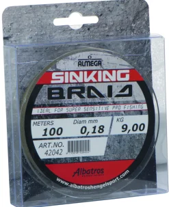 Albatros Almega Vislijn Almega Sinking Braid 100 m - Hoofdlijn