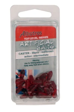 Albatros Top Level Artificial Caster - Baits - Bruin 30 stuks