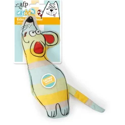 All For Paws Catoon-Kicker Curious Mouse - Kattenspeelgoed -