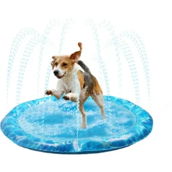 All For Paws Chill Out Bad Met Fontein - Hondenspeelgoed - 100 cm Blauw M