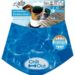 All For Paws Chill Out Koelbandana Blauw - Hondenverkoeling